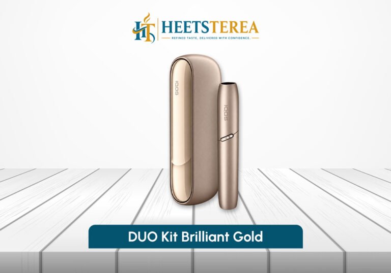 IQOS 3 DUO Kit Brilliant Gold device