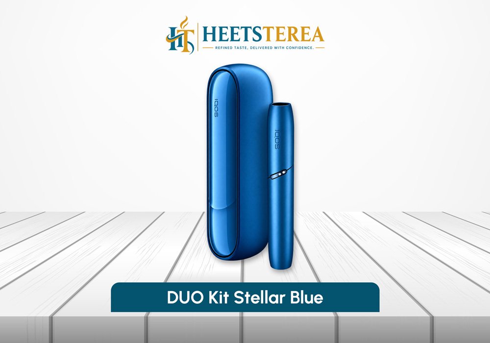 IQOS 3 DUO Kit Stellar Blue device