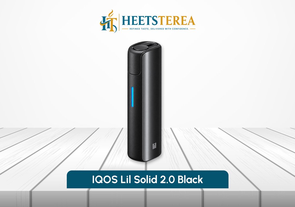 IQOS Lil Solid 2.0 Black device in Dubai UAE