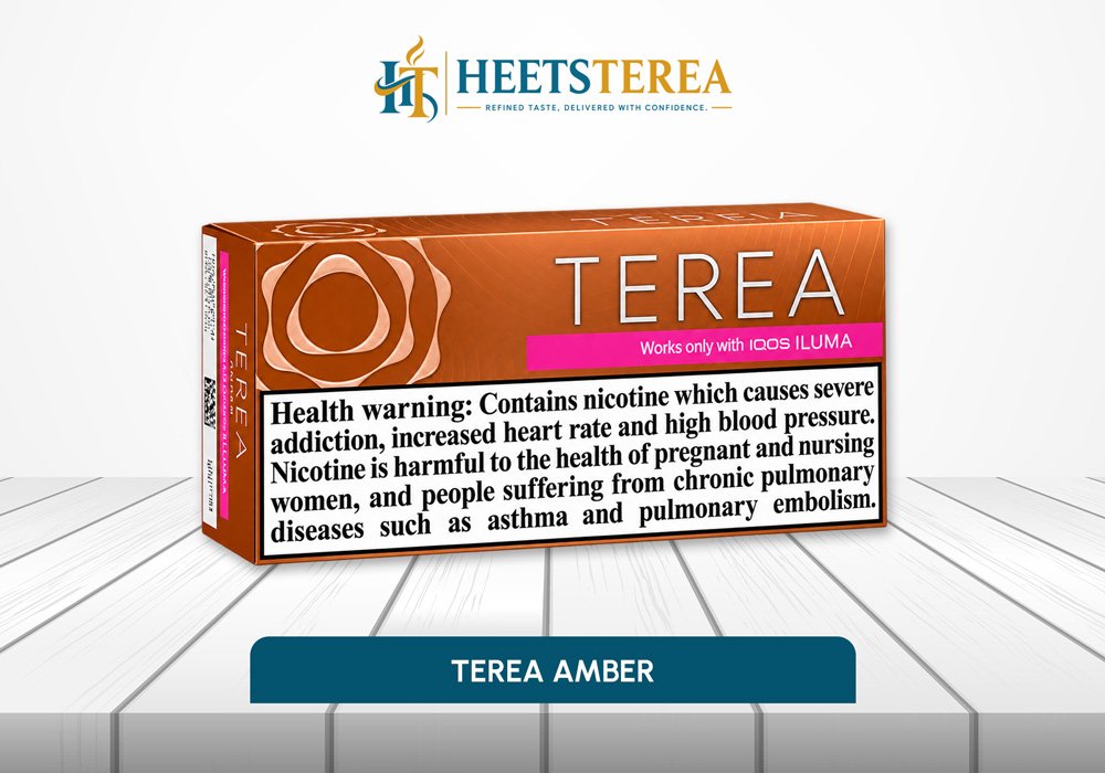 TEREA Amber sticks for IQOS ILUMA in Dubai UAE