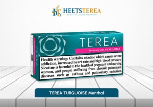TEREA Turquoise Menthol tobacco sticks for IQOS ILUMA in Dubai UAE