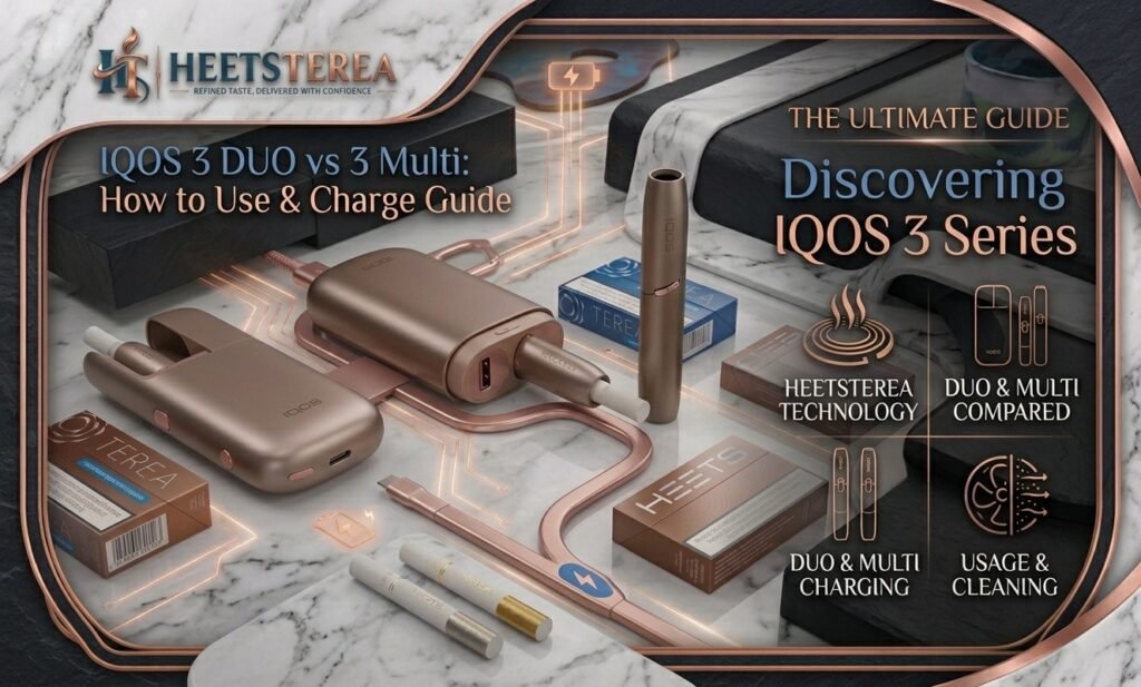 IQOS 3 DUO vs 3 Multi: How to Use & Charge Guide
