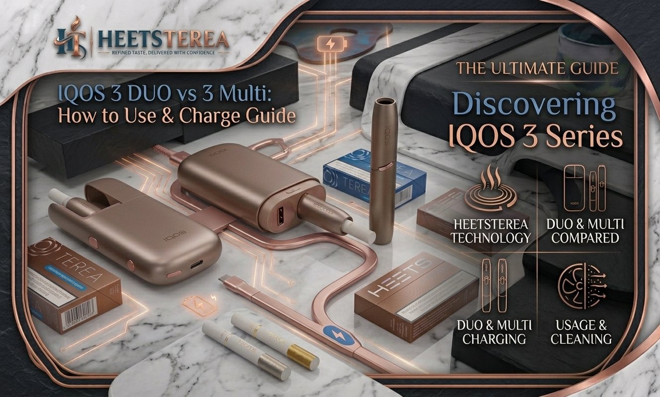 IQOS 3 DUO vs 3 Multi: How to Use & Charge Guide
