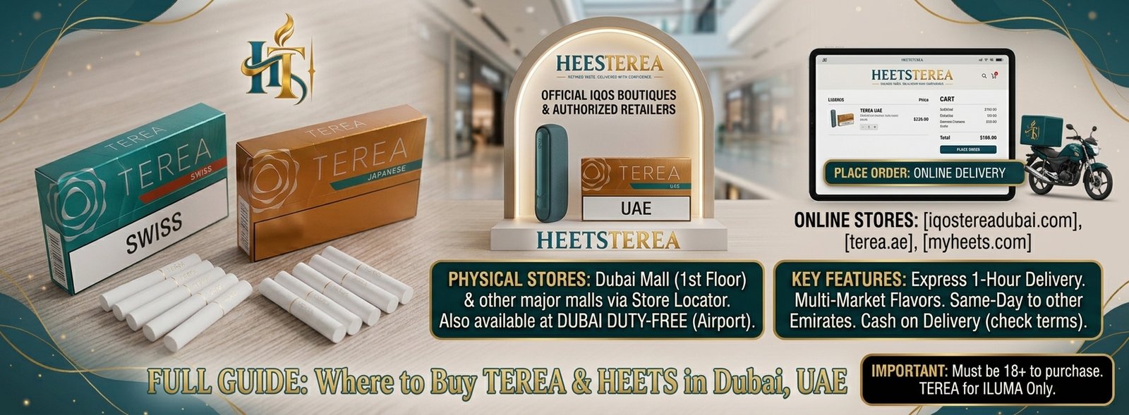 Where to Buy TEREA & HEETS in Dubai, UAE: Full Guide