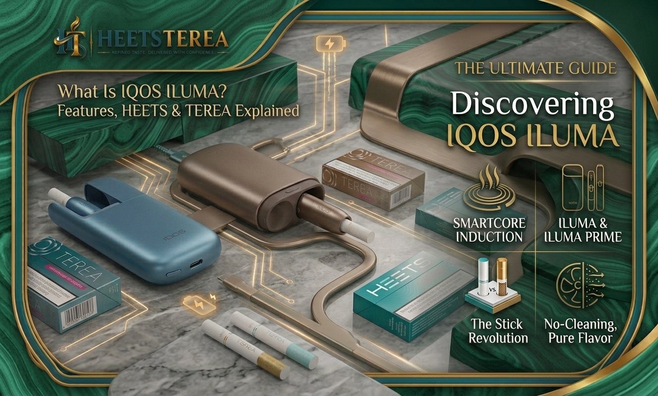 What Is IQOS ILUMA? Features, HEETS & TEREA Explained