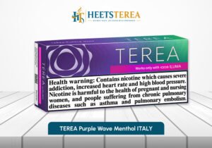 IQOS TEREA Purple Wave Menthol Italy packaging