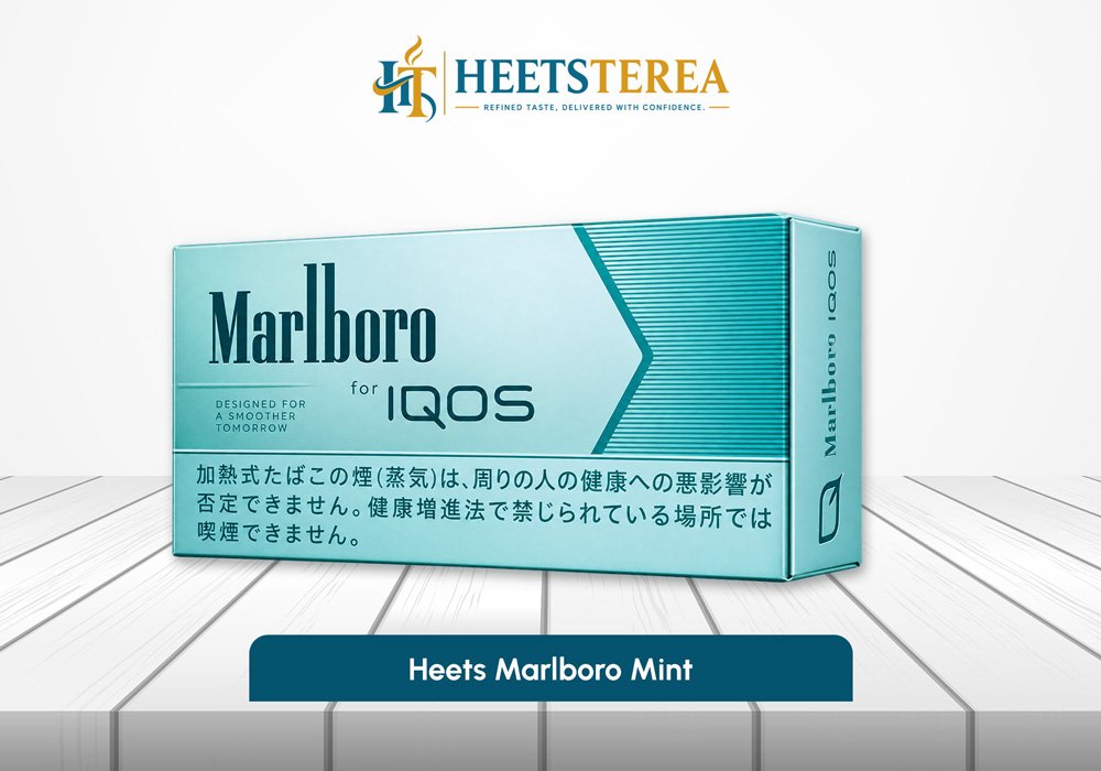 Marlboro Mint HEETS tobacco sticks product pack