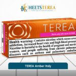 IQOS TEREA Amber Italy tobacco sticks packaging