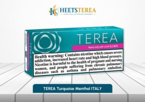 TEREA Turquoise Menthol Italy heated tobacco sticks